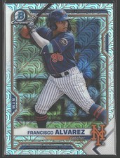 2021 Bowman Chrome #BCP-209 Francisco Alvarez Prospects Mojo Refractor