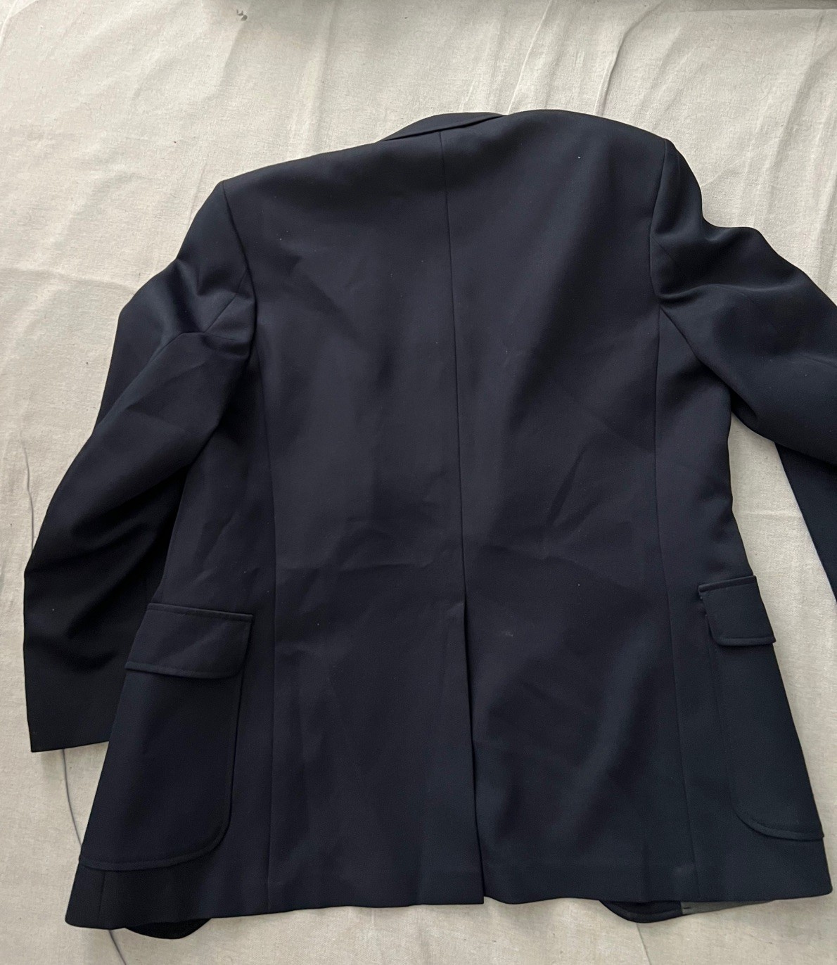 Men's Single Breasted Two Button Professional Bla… - image 2