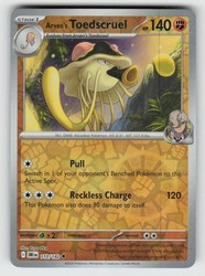 Arven's Toedscruel 110/182 Destined Rivals Reverse Holo