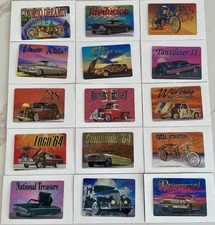 1997 vintage Lowrider series 3 stickers by low Rider publishing Inc. Set Of 15 !