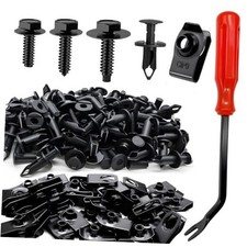 Engine Under Cover Splash Kit - 1/4-20 M6-1.0 Extruded U Nuts & Bolts