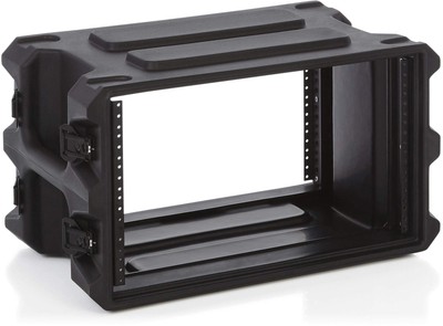 Cases Pro Series Rotationally Molded 6U Rack Case Shallow 13 Depth Made in USA G
