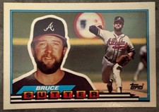 BRUCE SUTTER 1989 TOPPS BIG, #64, ATLANTA BRAVES