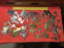 Vintage Car Gm Key Blanks And Miscellaneous Large Lot Everything In Photos New