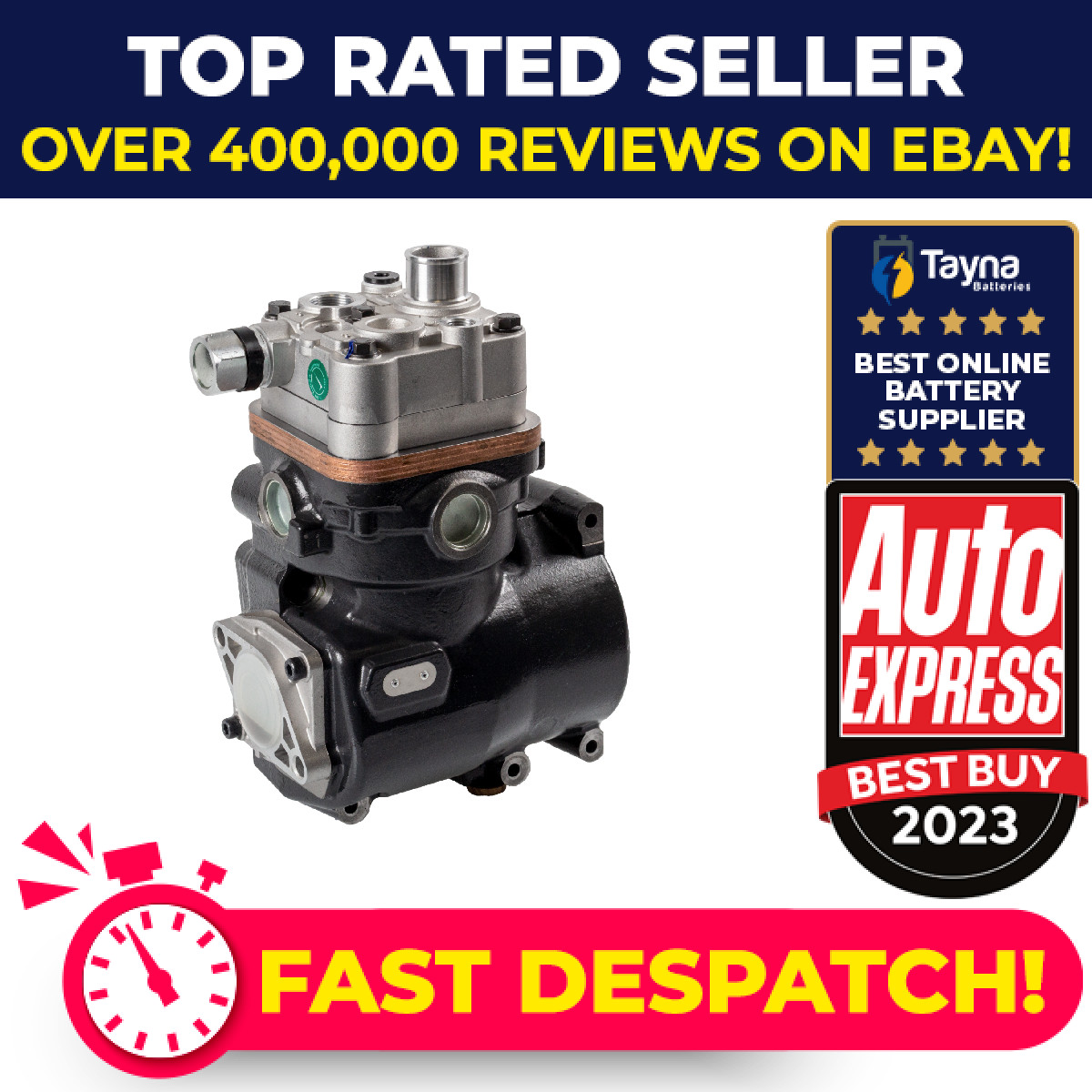 CV Air Suspension Compressor 173450 Febi 51541007095 51541007116 51541007121 New