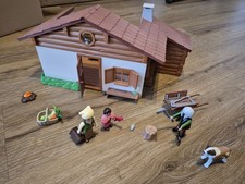 Playmobil Heidi Almhütte Set 70253 komplett