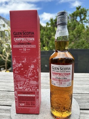 Glen Scotia 10 Jahre Campbeltown Malts Festival 2021  Single Malt Scotch Whisky