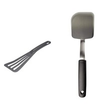 Matfer Bourgeat Exoglass Pelton Spatula Gray  OXO Good Grips Silicone Cookie...