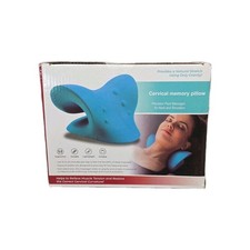 Cervical Memory Pillow, Precision Point Massager For Neck And Sholders
