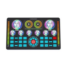 Innovative BT Technology Sound Card Mixer Perfect for Creative Projects