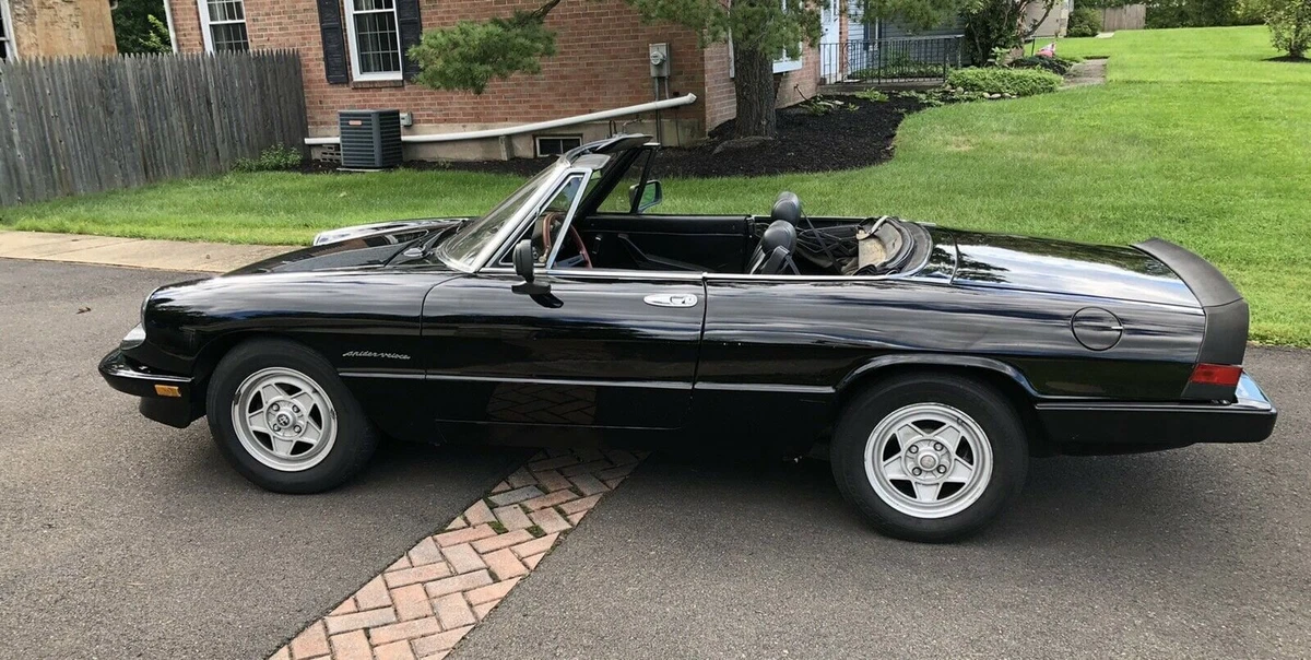 A list of the best cheap sports cars included the 1983 Alfa Romeo Spider 2000 Spider