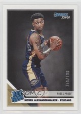2019 Donruss Rated Rookie Press Proof Purple /199 Nickeil Alexander-Walker 0u26