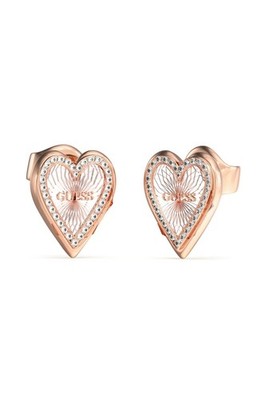 Guess Damen Love Me Zarte Ohrringe UBE03237RHRG