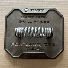 Finex 8 Grill Press - Finex Cast Iron 8 Flat Press Grilling Tool U.s.a.