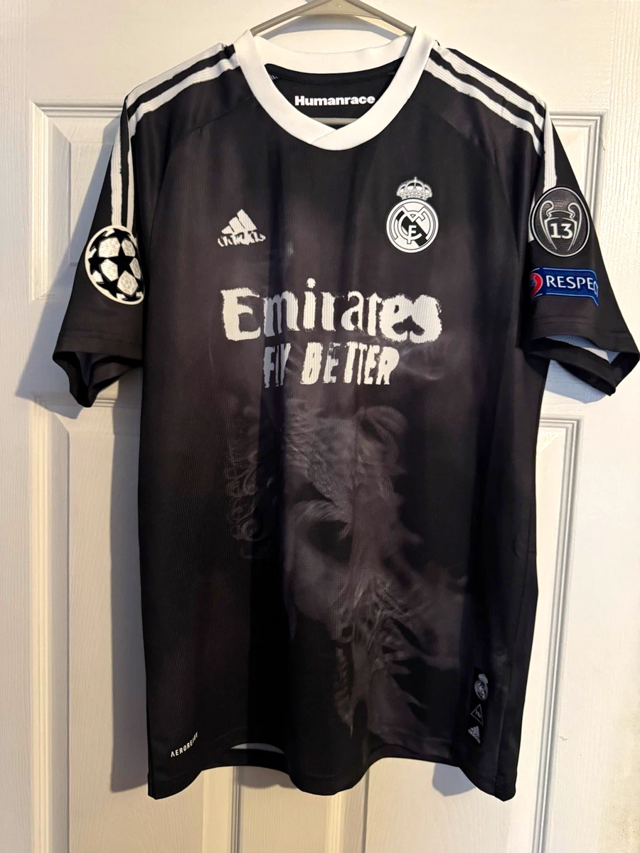 Preços baixos em Real Madrid Tamanho M Preto fã de Futebol Clube