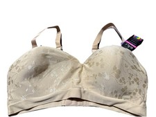 Bali DFW643 XL Women's Comfort Revolution Floral Jacquard T-Shirt Bra