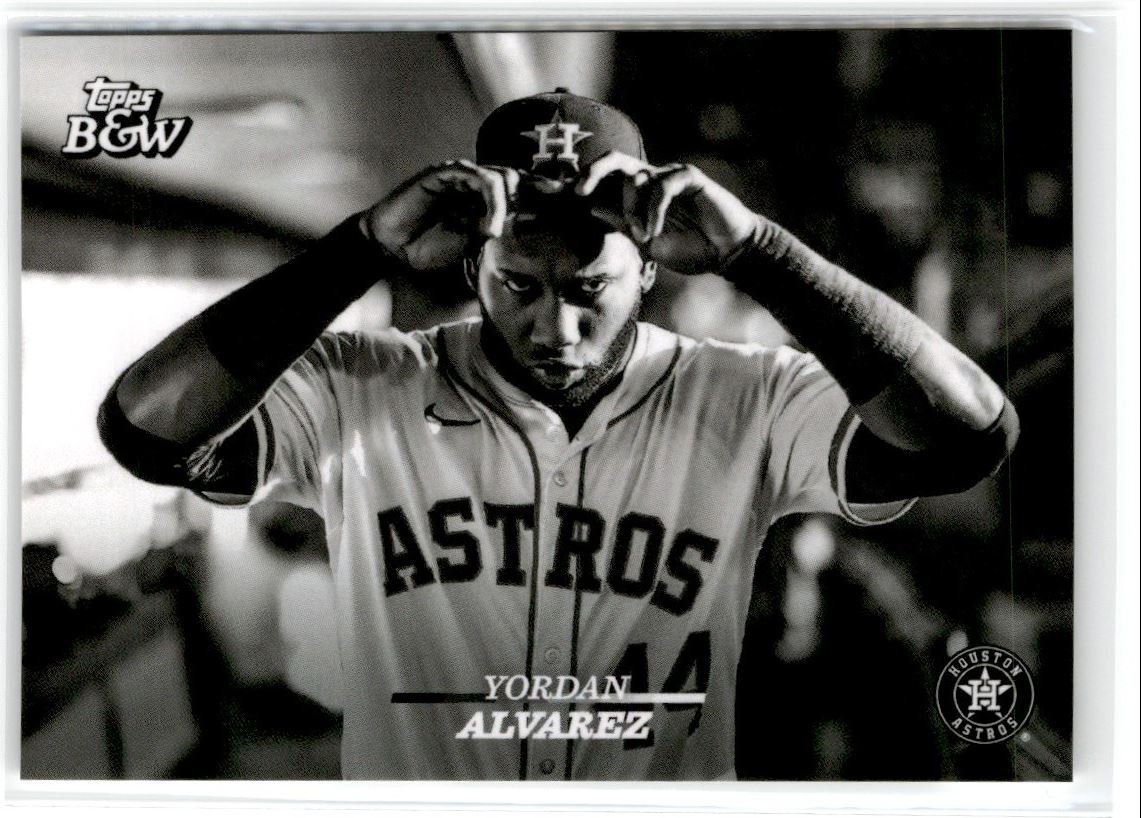 2024 TOPPS BLACK & WHITE YORDAN ALVAREZ ASTROS #29 | eBay