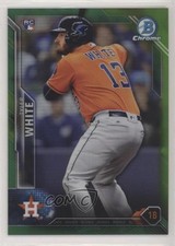 2016 Bowman Chrome Green Refractor 97/99 Tyler White #16 03xg