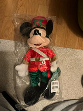 Disney Mickey Mouse Pl&uuml;schtier Figur OVP neu Disney Store Nussknacker