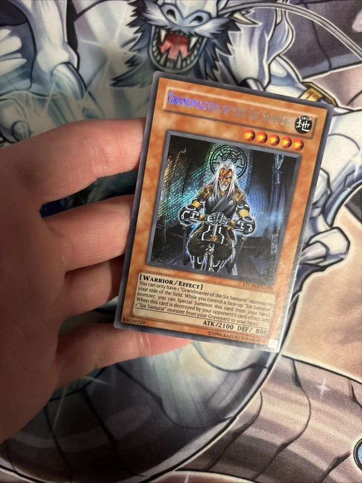 (Mc) Yugioh! Grandmaster of the Six Samurai - STON-EN000 - Secret Unlimited VLP - Image 3 of 4