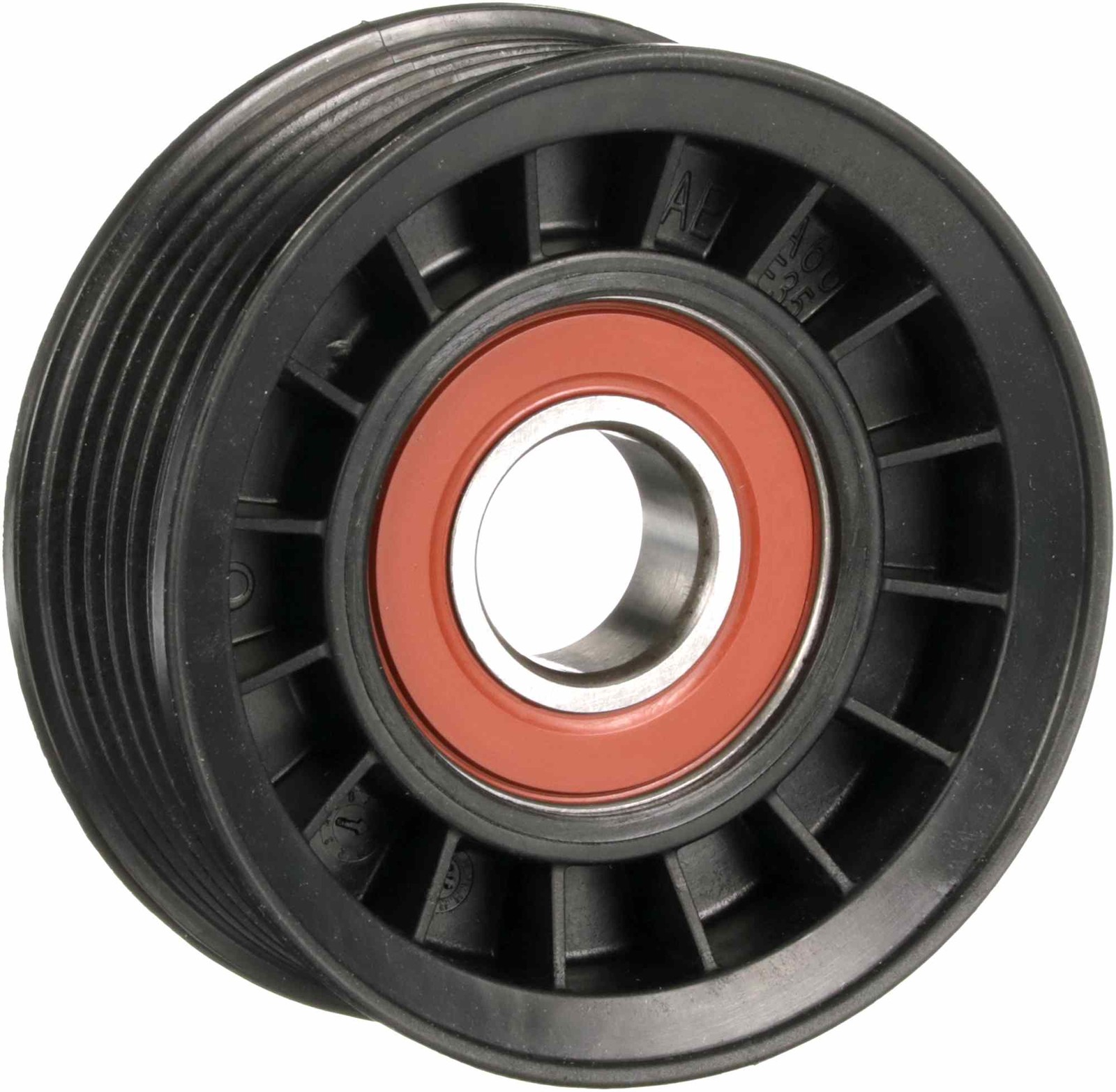Lower GATES T36398 Deflection/Guide Pulley, V-ribbed belt for FORD,FORD ASIA & O