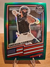 2026 Panini USA Baseball Stars & Stripes Anderson Kaufmann Green Prizm #183