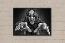 NEW POSTER!!! Ozzy Osbourne 1948 - 2025 Tribute Poster – Iconic Black Sabbath