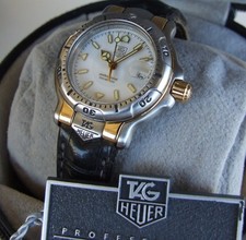 TAG HeUeR Ladies Classic 6000 SS/Solid 18K Go...