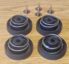 TECHNICS SL-BD22 TURNTABLE ORIGINAL FEET w/Springs & Screws