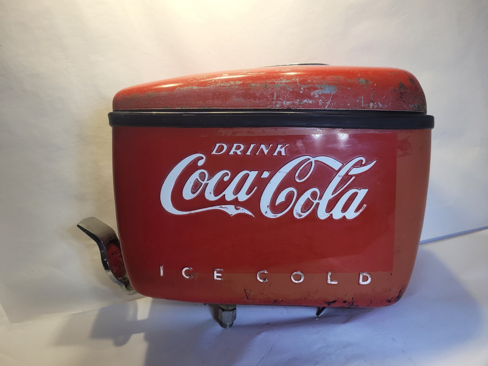 Vintage 1950's Coca Cola Motor Boat Soda Fountain Drink Dispenser Coke