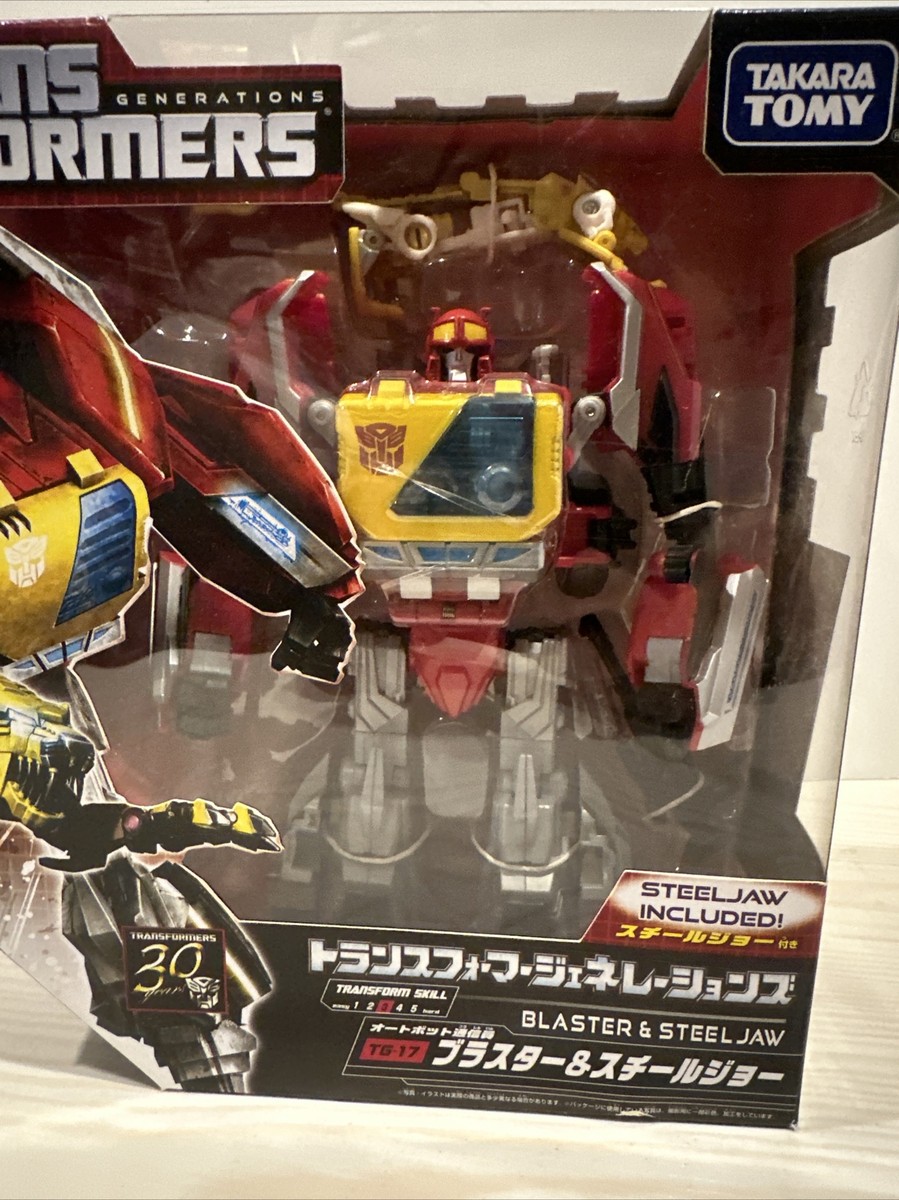 Takara Tomy - トランスフォーマー TFジェネレーションズ 17 ブラスター&スチールジョー TRANSFORMERS GENERATIONS TAKARA TOMY BLASTER & STEEL JAW TG