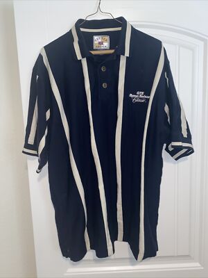 PGA Tiger Woods Era VTG 1997 GTE BYRON NELSON CLASSIC POLO GOLF SHIRT MENS LARGE