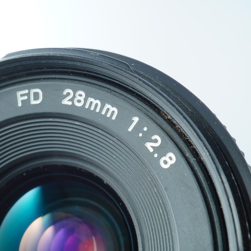 EXCELLENT Canon New FD 28mm F/2.8 Prime Lens - Picture 14 of 20