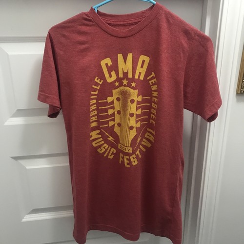 CMA Music Festival 2017 Men's Small Red 