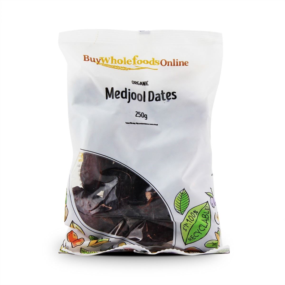 Organic Medjool Dates 250g | BWFO | Free UK Mainland P&P