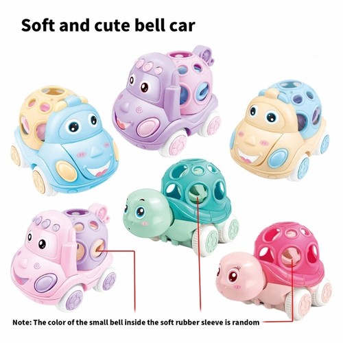 Child Driven Animal Car Toy with Ringing Bells Hand Eye Coordination Toy - Picture 5 of 14