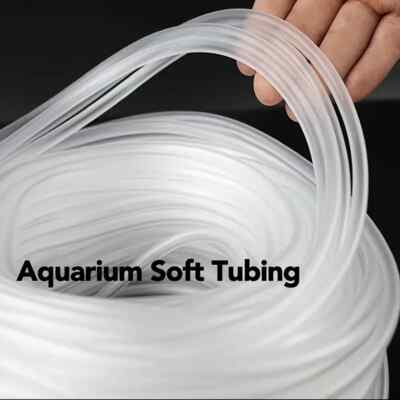 Silicone Airline Tubing for Aquariums, 10ft/30ft Flexible Air Pump Accessories