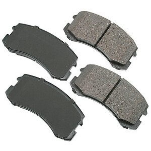 Frt Ceramic Brake Pads  Akebono  ACT904