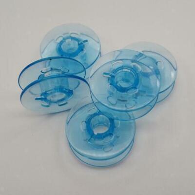 50 / Set transparente Nähmaschinenspulen Kunststoff 9033-P Spulen für Pfaff