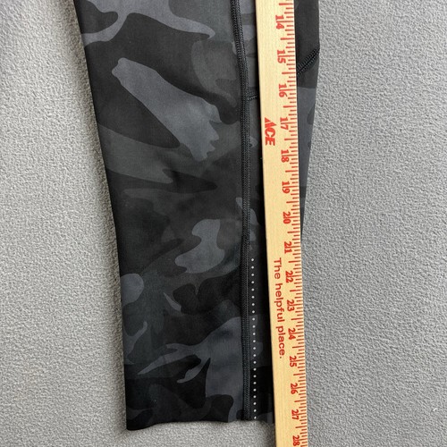 Lululemon Leggings Womens Size 6 Camo Gray Swift Speed High Rise Crop Cropped - Picture 3 of 14