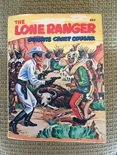 Lone Ranger blb original prod art 1976 BLB Tonto Poacher CRAZY COUGAR CHAPT 7