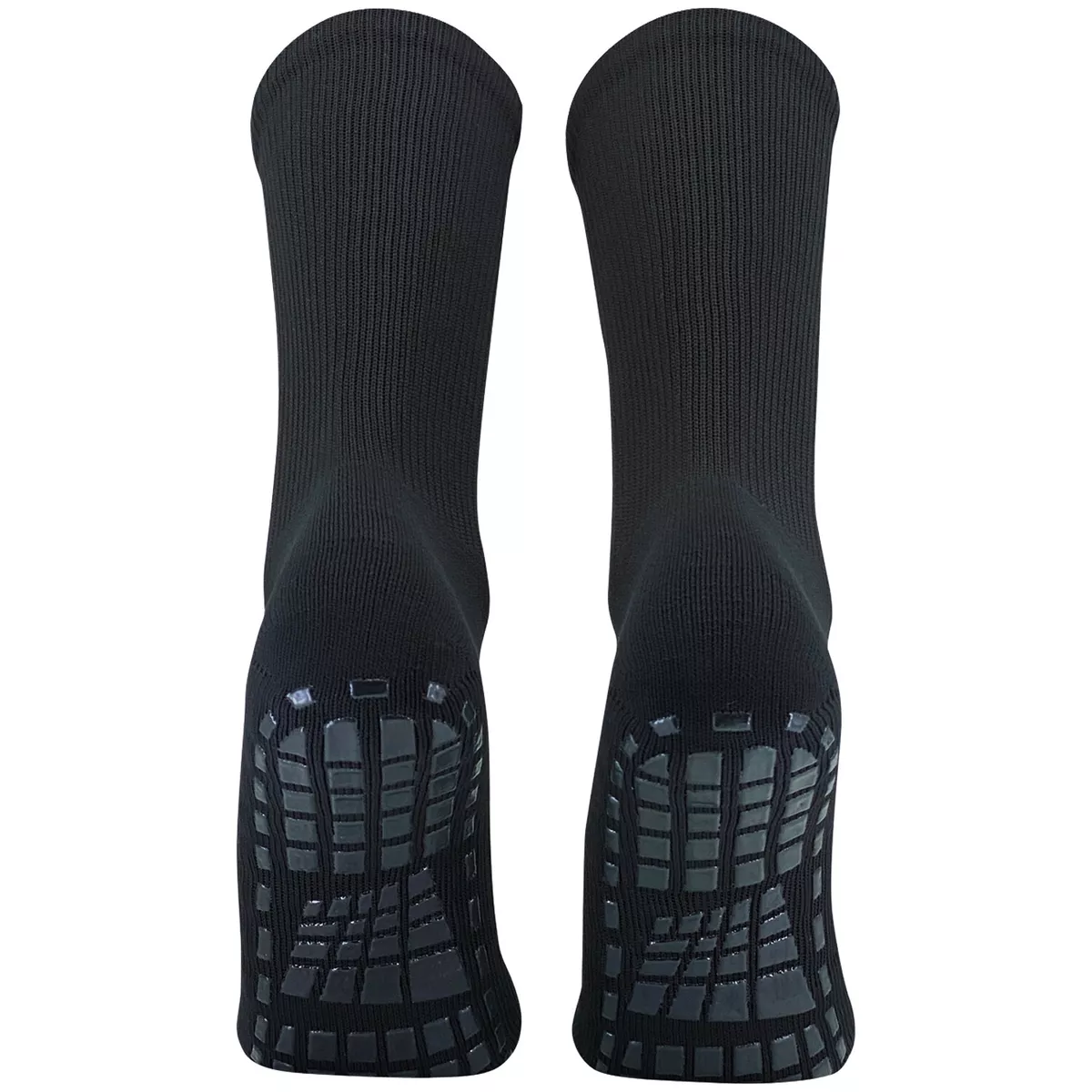 Pearsox Grip Socks Basketball, Football, Hockey Gripper Crew Socks USA ( Black)