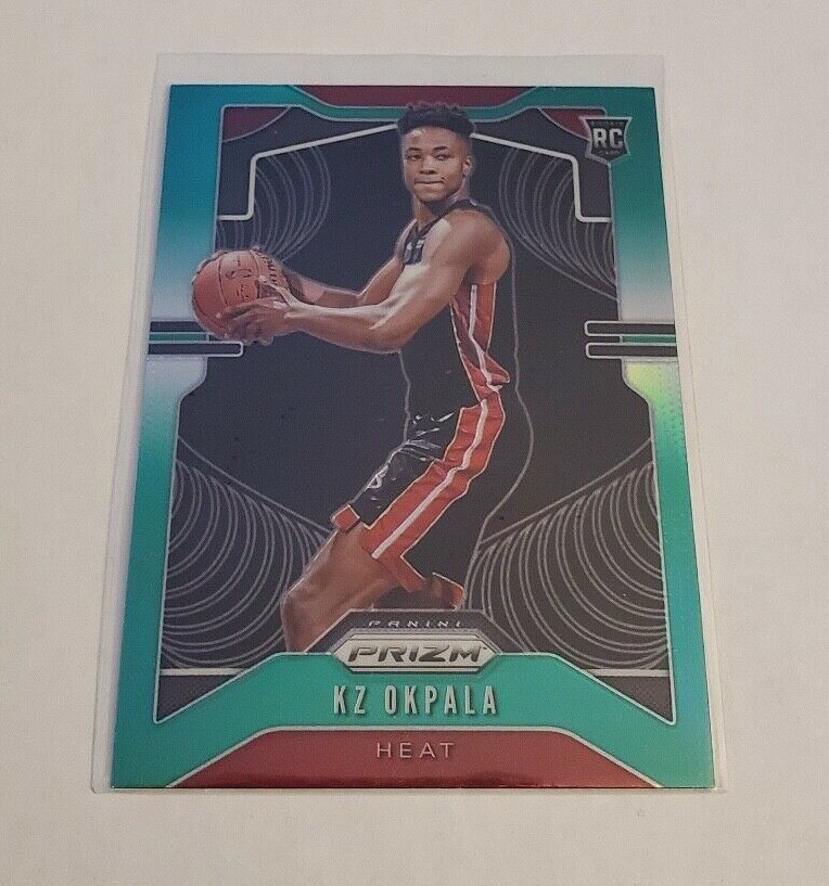 R55,113 - 2019-20 Panini Prizm #275 Rookie Green KZ Okpala Heat