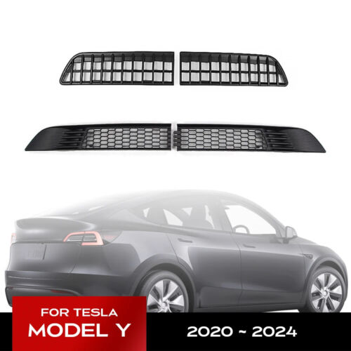 For Tesla Model Y 2024 Car Lower Bumper Dust-Proof Inner Vent Cover