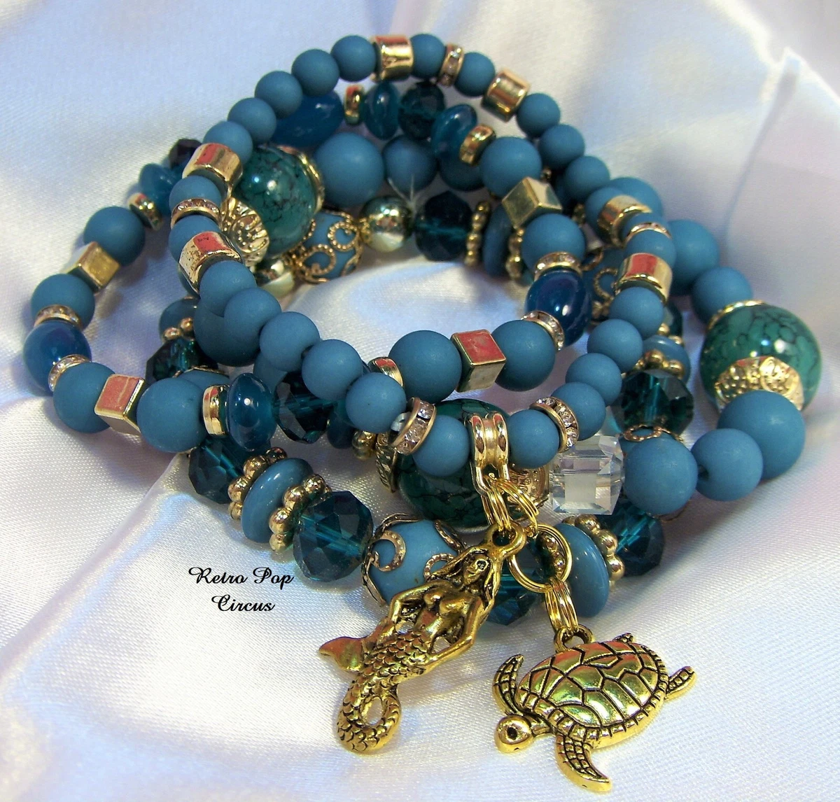 Mermaid charm deals bracelet