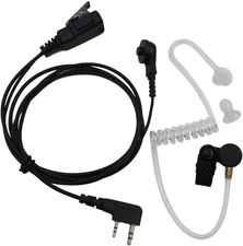 Covert Acoustic Tube FBI Earpiece Headset for Kenwood Puxing Wouxun Hytera Radio