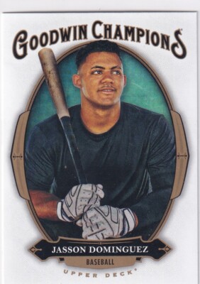 2020 Upper Deck Goodwin Champions No. 45 Jasson Dominguez Baseball