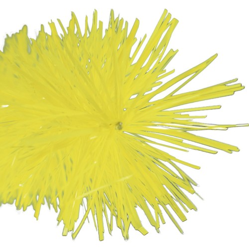 30FT Shiny Light Yellow Tinsel Garland Christmas Plastic Fringe Foil - Picture 3 of 5