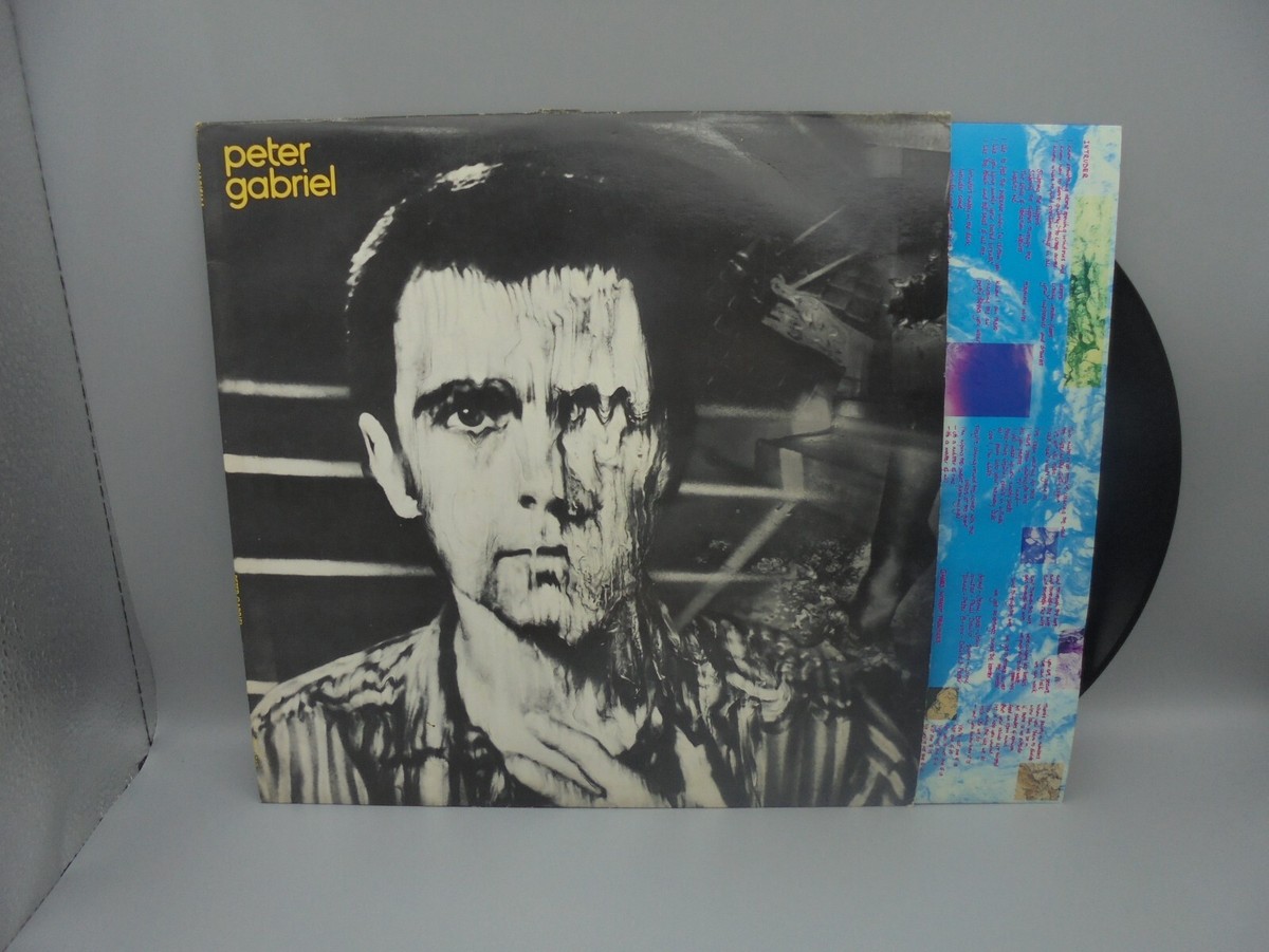 PETER GABRIEL self titled 3 (melt) LP Promo Version CDS 4019 lyric