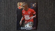 PANINI FOOTBALL STICKER 2020/2021 POSTER FAITOUT MAOUSSA RENNES # P5 NEW MINT